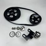Serpentinriemenscheibesatz Rippenriemen Riemenscheiben System – VW Typ 1 Motoren für VW Käfer Bus T1 T2 Karmann Ghia | Sepertinen